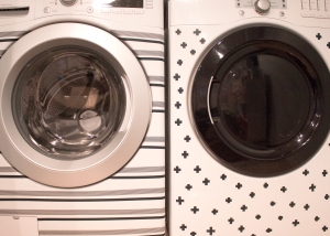 washer and dryer makeover